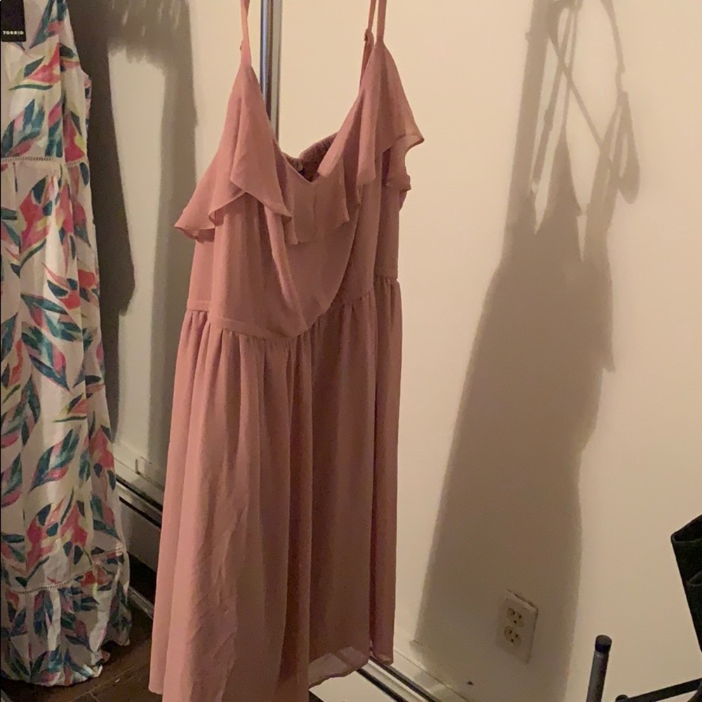 chiffon dress